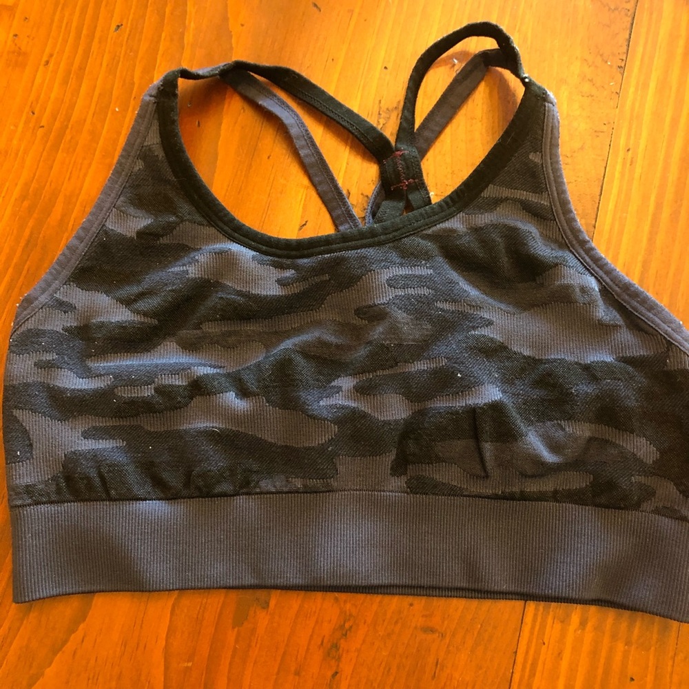 Camo sports bra